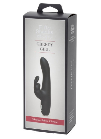 Greedy Girl Slimline Rabbit Vibrator